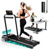 Sportconic Tapis Roulant 1-12 km/h | Tapis Roulant Elettrico | Tapis Roulant Pieghevole con Inclinazione | Da Sotto Scrivania | Incluso Supporto per Tablet e Telecomando
