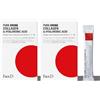 FaceD Face D - BI-PACK Pure Drink Integratore Alimentare da bere con Collagene Acido Ialuronico e Vitamine, 2 x 30 stick