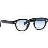 OS SUNGLASSES Occhiali da sole quadrati retrò per uomini Donne Telaio in metallo Tony Strong Sunglasses Downey Gradiente Grey Lens