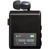 SUNSEATON Auricolare Bluetooth Business con Filo Retrattile, Auricolar Senza Fili con Microfono, Cuffia Wireless Lavalier con Display LCD, Bluetooth 5.4, Ricarica Rapida (Nero)
