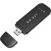 Vikye Hotspot WiFi Mobile 4G LTE, Router Wireless WiFi Mobile USB 4G Hotspot LTE 4G con Slot per Scheda SIM Supporto 10 Dispositivi (Nero)
