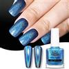 BORN PRETTY 10ml Holographic Shining Glitter Super Shine Nail Art Polish (Blaue Liebe)