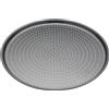 Master Class MasterClass Crusty Bake Vassoio antiaderente per pizza per forno normale e per pizza con antiaderente senza PTFE, PFOA e BPA, robusto acciaio al carbonio spesso 1 mm, 32 cm, con manicotto