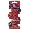 Joy Toy Miraculous Fermacapelli, 4 Pezzi per Bambini, 65981