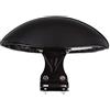 Tenlacum - Schienale regolabile per motocicletta, per guidatore, schienale del passeggero, in PU, universale, colore: Nero