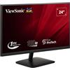 ViewSonic VA2408-MHDB Monitor LED IPS SuperClear FHD da 24" con VGA, (h0D)