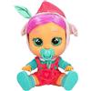 Cry Babies Magic Tears Storyland Piggy, Bambola interattiva che piange lacrime vere, ispirata in una fiaba classica, con capelli e vestitini intercambiabili, funzionale per bambini dai 2 anni in su