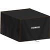 HEIMUNI Copri Barbecue 55x50x38cm Copertura Barbecue da Esterno, Copri BBQ Rettangolare Copertura Protettiva per Plancha Copri Plancha per Grill a Gas Copertura Impermeabile, Antistrappo, Anti-UV