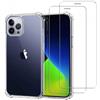 Evetane Cover iPhone 13 Pro Max e 2 schermi di protezione - TPU - Trasparente - refurbished