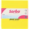 Sorbo Assorbenti per la pulizia, set da 5 pezzi, 38 x 40 cm, altamente assorbenti e privi di pelucchi, lavabili fino a 60 °C, asciugamani universali multiuso per cucina, bagno e casa, giallo