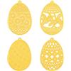 Nellie's Choice Fustella di Pasqua - Uova di Pasqua - 5,7 x 8,3 cm Fustelle - 5,7 x 8,3 cm - per Creare Biglietti, Pasqua, Scrapbooking, Fai da Te, DIY