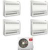 TCL Climatizzatore Quadri Split Console 9+9+9+18 con MT3240 Inverter R-32 Classe A++ ,