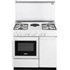De'Longhi Cucina a Gas 4 Fuochi Piastra Elettrica Forno 42L 86x50cm Bianco SEW8541NEDM