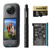 Insta360 X4 Adventure Bundle fotocamera per sport d'azione 72 MP 8K Ultra HD CMOS 25,4 / 2 mm (1 2") Wi-Fi 602 g [CINSABMA-X412]
