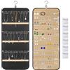 TOPCZY Organizer per Gioielli da Appendere/Hanging Jewelry Organizer per Armadio/Storage Doppia Faccia per Gioielli/Doppia Faccia Porta da Appendere per orecchini, collane, anelli su armadio, parete, porta