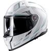 LS2 Casco Ls2 Ff811 Vector II Alizer 06 Matt White / Silver