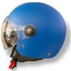 JFM Casco Jfm Demi Jet Monocolore Blu Opaco