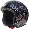 PREMIER Casco Calotta Piccola Omologata Premier Le Petit Classic Card Nero