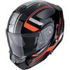 SCORPION Casco Scorpion Exo-930 Evo Ardens Nero Metal-rosso