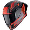 SCORPION Casco Scorpion Exo-r1 Evo II Air Vital Nero-argento-rosso