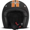 DMD Casco Jet In Fibra Dmd Vintage Hd Nero Arancio