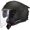 LS2 Casco Jet Ls2 Of618 Verso Ii Solid Matt Black