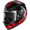 SHARK Casco Integrale Shark Ridill Mecca Black Red Silver