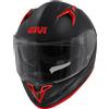 GIVI Casco Integrale Givi 50.9 Solid Opaco Nero/argento/rosso