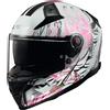 LS2 Casco Integrale Ls2 Ff811 Vector II Darflo 06 Gloss White Pink