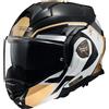 LS2 Casco Modulare Ls2 Ff901 Advant X Metryk Black Gold