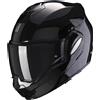 SCORPION Casco Modulare Flip Back Scorpion Exo-tech Evo Solid Black