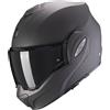 SCORPION Casco Modulare Flip Back Scorpion Exo-tech Evo Solid Matt Anthracite