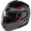 NOLAN Casco Nolan Modulare N90-3 Reflector N-com Flat Black Red
