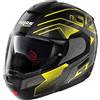 NOLAN Casco Nolan Modulare N90-3 Comeback N-com Metal Black Yellow