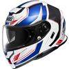 SHOEI Casco Modulare Shoei Neotec 3 Grasp Tc10 Bianco Blu Ross