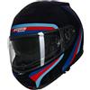 NOLAN Casco Nolan N100-6 Assoluto Nero Blu Rosso Azzur