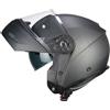 CGM Casco Modulare Carbonio Cgm 560c Mad Pro Carbon Nero Opaco