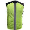 JOLLISPORT Gilet Traforato Alta Visibilita' Jollisport Spot Giallo Fluo Nero