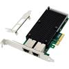 Microconnect MC-PCIE-X550 scheda di rete e adattatore Interno Ethernet 10000 Mbit/s (PCIe x4 Dual RJ45 10 GbE X550 - Network Adapter Chipset: Intel Warranty: 36M) [MC-PCIE-X550]
