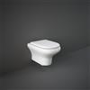 Rak Ceramics Vaso WC Sospeso Rak Compact Rimless In Ceramica Attacco 180 con Scarico a Parete