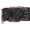 Tonysa Scheda Grafica DDR5 580 da 8 GB, Scheda Grafica da Gioco a 256 Bit con Slot PCI Express 3.0 16X per PC Desktop, Ventole Doppie