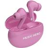 Sbs Auricolari Sbs Go Pods TWS X-Beat TWS/Bluetooth per musica/chiamate con microfono Rosa [MHTWSBEATBTNORP]