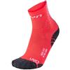 UYN Fit Calza da Running Donna Calze, Donna, Coral Fluo/White, 35/36