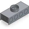 Fantini Cosmi PLENUM BOX ISOLATO DISTRIBUZIONE FANTINI COSMI PB5-125 NR 5 CONNESSIONI