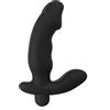 Anos Cock Shaped Butt Plug with Vibration Black