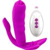 Javida Licking Panty Vibe with Remote Purple
