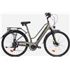 Legnano Bicicletta Elettrica Pedalata Assistita Ruote 28 Pollici con Disco Idraulico Taglia 48 colore Grigio Scuro - 22A22648