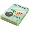 Fabriano Carta colorata A4 Copy Tinta verde chiaro - tinte tenui - risma 500 fogli