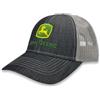 John Deere Toddler Kids Dark Denim Meshback Cap-Charcoal-Os