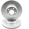 Kinetix Per BMW 5 Serie F10 F11 M Sport Dischi Freno Forati Anteriori Coppia 330mm
